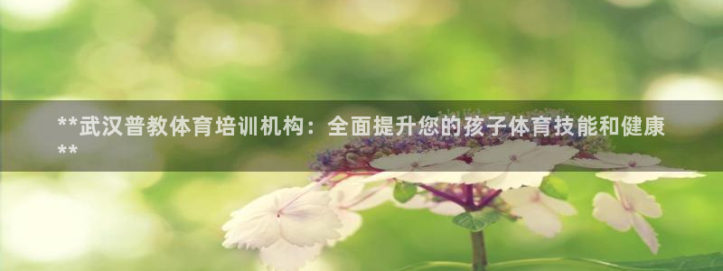 富联平台总代理电话：**武汉普教体育培训机构：全面提