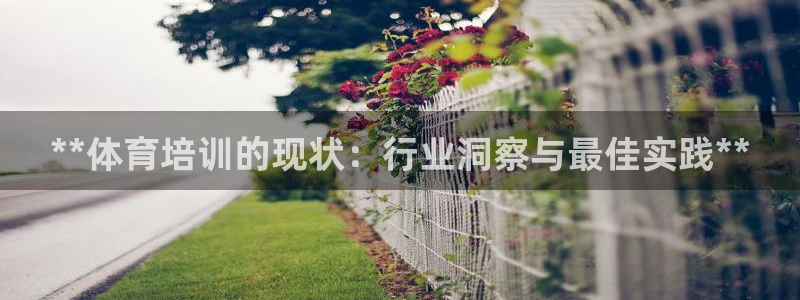 富联娱乐客服微信：**体育培训的现状：行业洞察与最佳