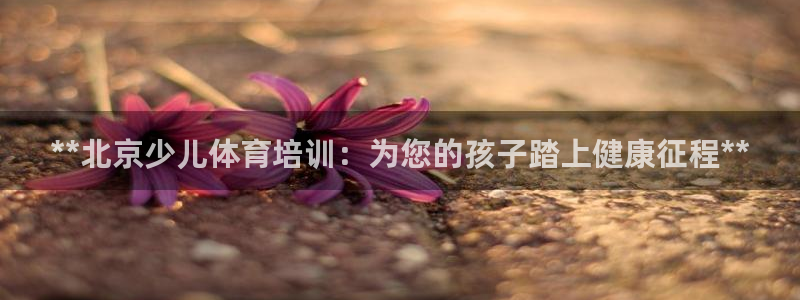 富联娱乐测速登录不了：**北京少儿体育培训：为您的孩