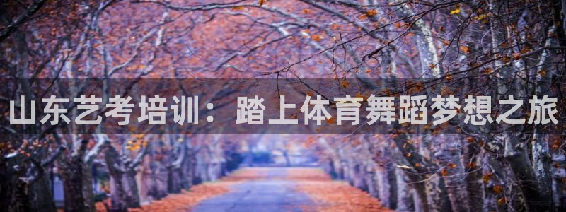富联娱乐登录注册入口官网下载安卓：山东艺考培训：踏上
