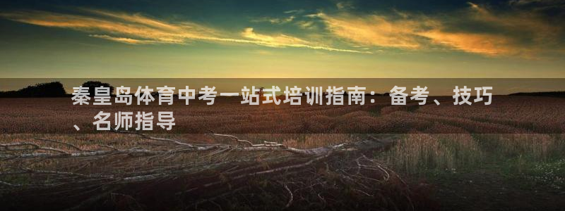 富联娱乐在线注册链接怎么弄：秦皇岛体育中考一站式培训