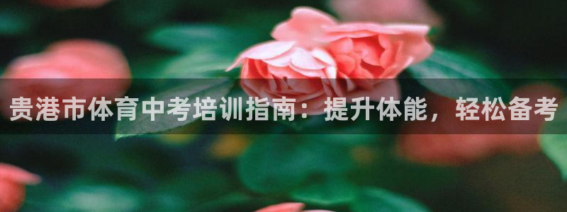 富联娱乐测速：贵港市体育中考培训指南：提升体能，轻松