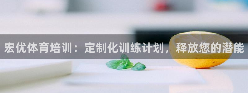 富联娱乐平台怎么样：宏优体育培训：定制化训练计划，释